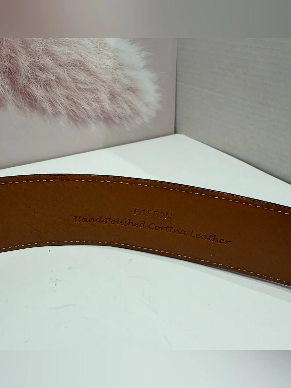 Trafalgar leather belt